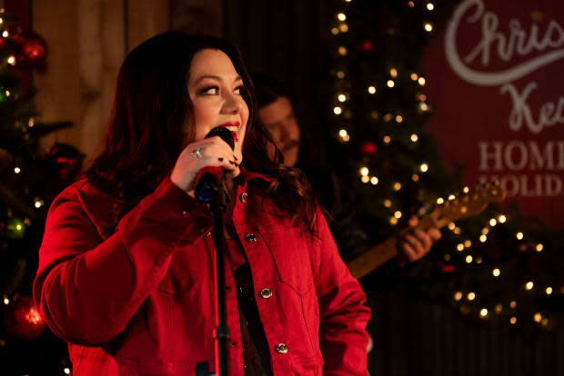 <p>Brooke Elliott stars in A Country Christmas Harmony ©2022 A+E Networks, LLC. All rights reserved. Photo Credit: Victor Curtis / Courtesy of A+E Networks and Lifetime</p>