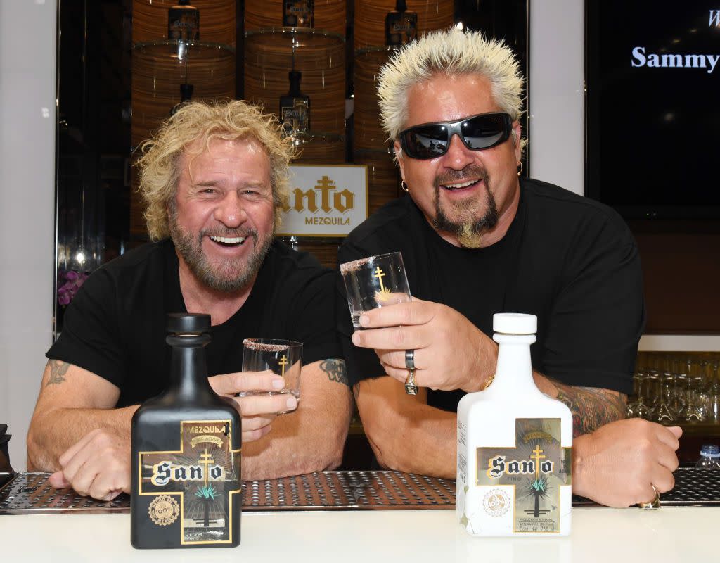 Santo Fino Blanco Tequila | Guy Fieri and Sammy Hagar