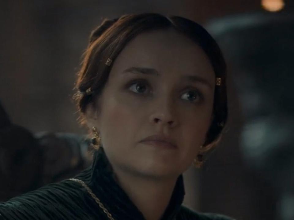 Olivia Cooke as Alicent in ‘House of the Dragon (HBO)