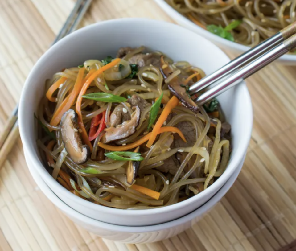 2) Japchae