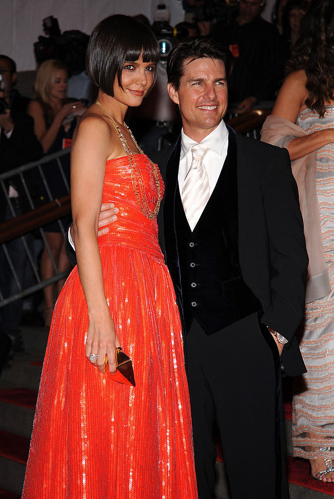 Katie Holmes and Tom Cruise