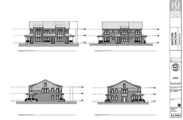 Site plans submitted from development firm Chaucer Creek Capital for a 257-unit development at the intersection of Carolina Beach Road and Independence Boulevard.