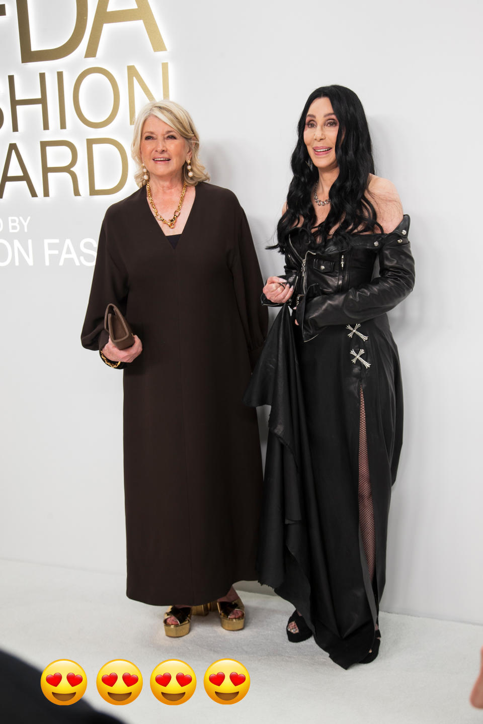 Martha Stewart and Cher
