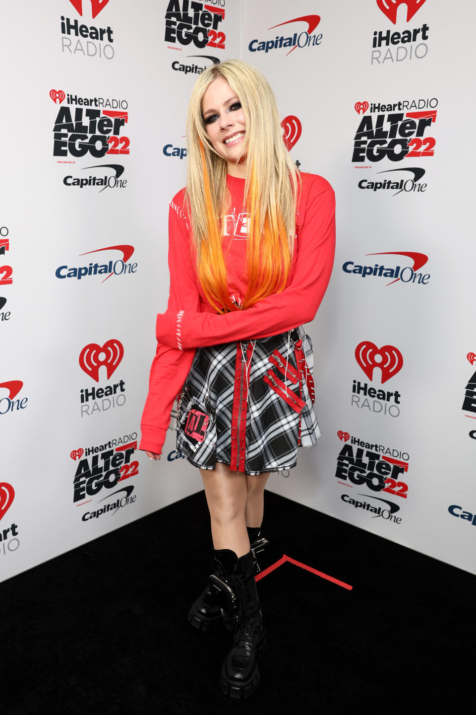 Avril Lavigne no iHeartRadio ALTer EGO, realizado em janeiro de 2022, na California. (Foto: Emma McIntyre/Getty Images for iHeartRadio)