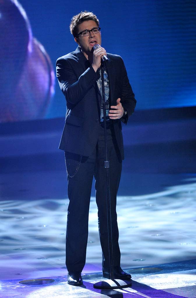 Danny Gokey performs "What Hurts the Most" by Rascal Flatts on "American Idol."