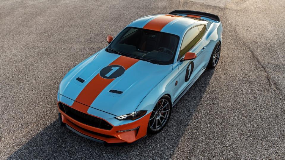 Brown Lee Performance's Gulf Heritage Mustang