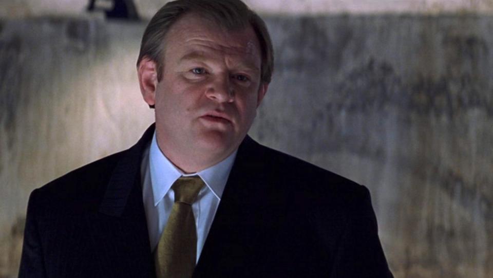 Brendan Gleeson in a suit in Mission: Impossible II