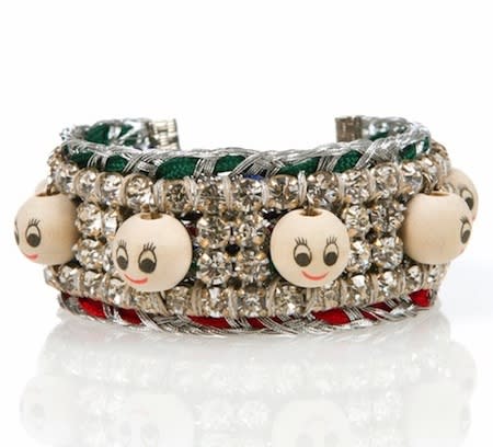 Talking Heads bracelet, $175, at Venessa Arizaga