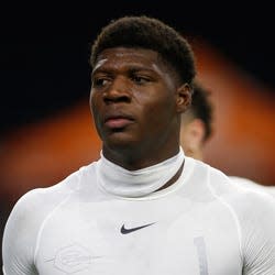 Jul 1, 2019; Frisco, TX, USA; Tight end Darnell Washington participates at The Opening at the Ford Center at The Star. Mandatory Credit: Tim Heitman-USA TODAY Sports