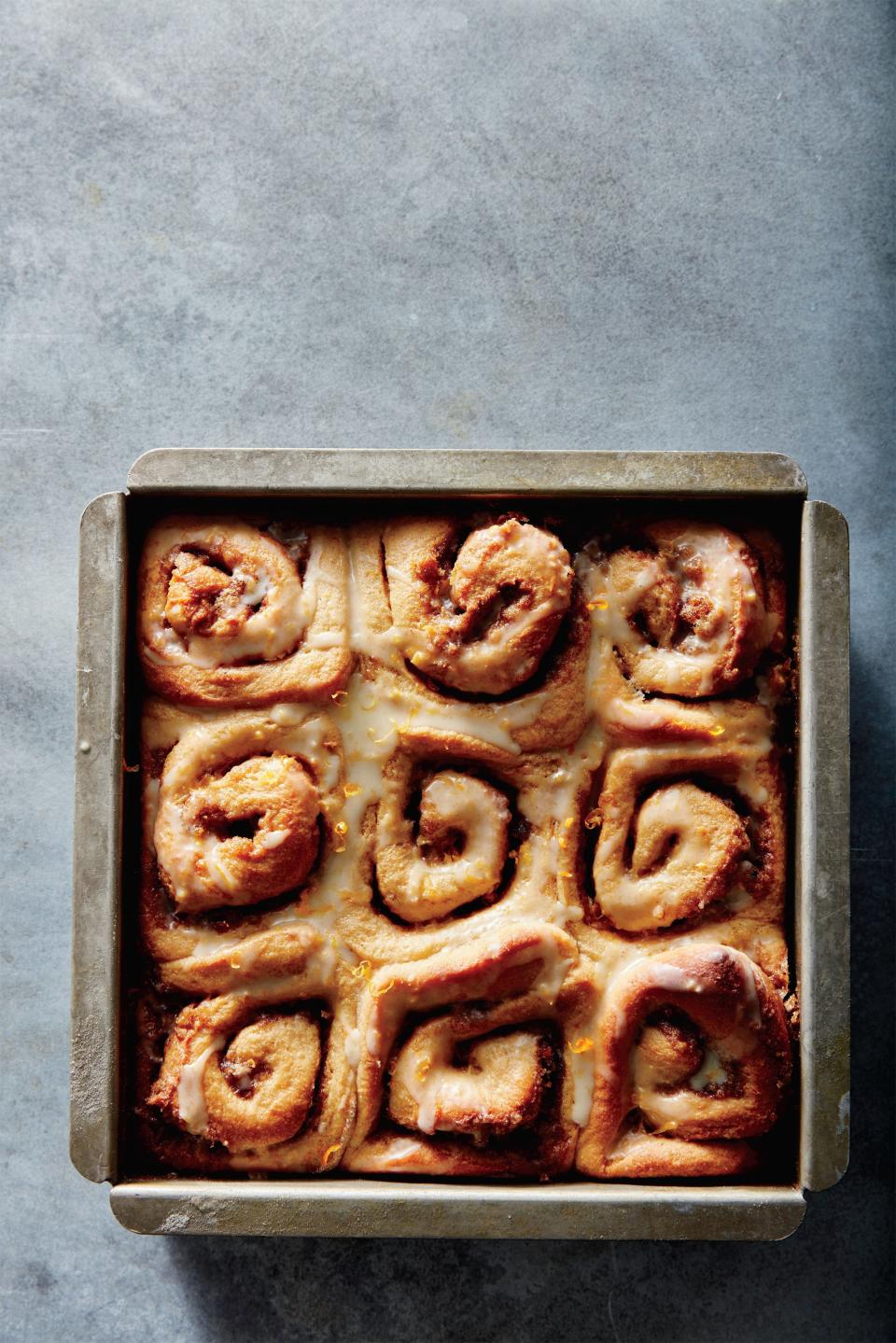 Cinnamon-Orange Pinwheels