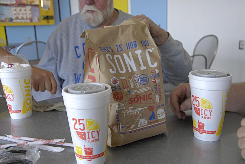 Sonic’s Garlic Butter Burger