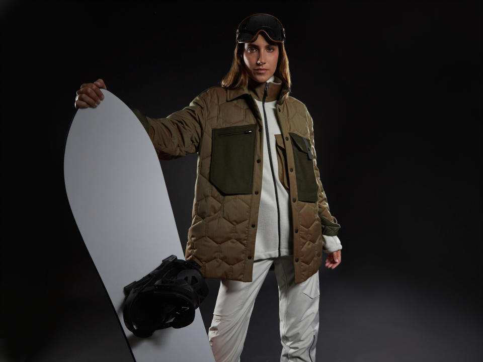 A look from Sease's women's skiwear capsule.