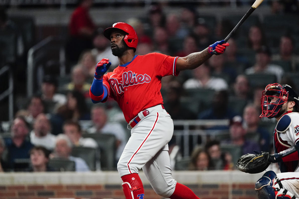 Phillies left fielder Andrew McCutchen has rebounded from another