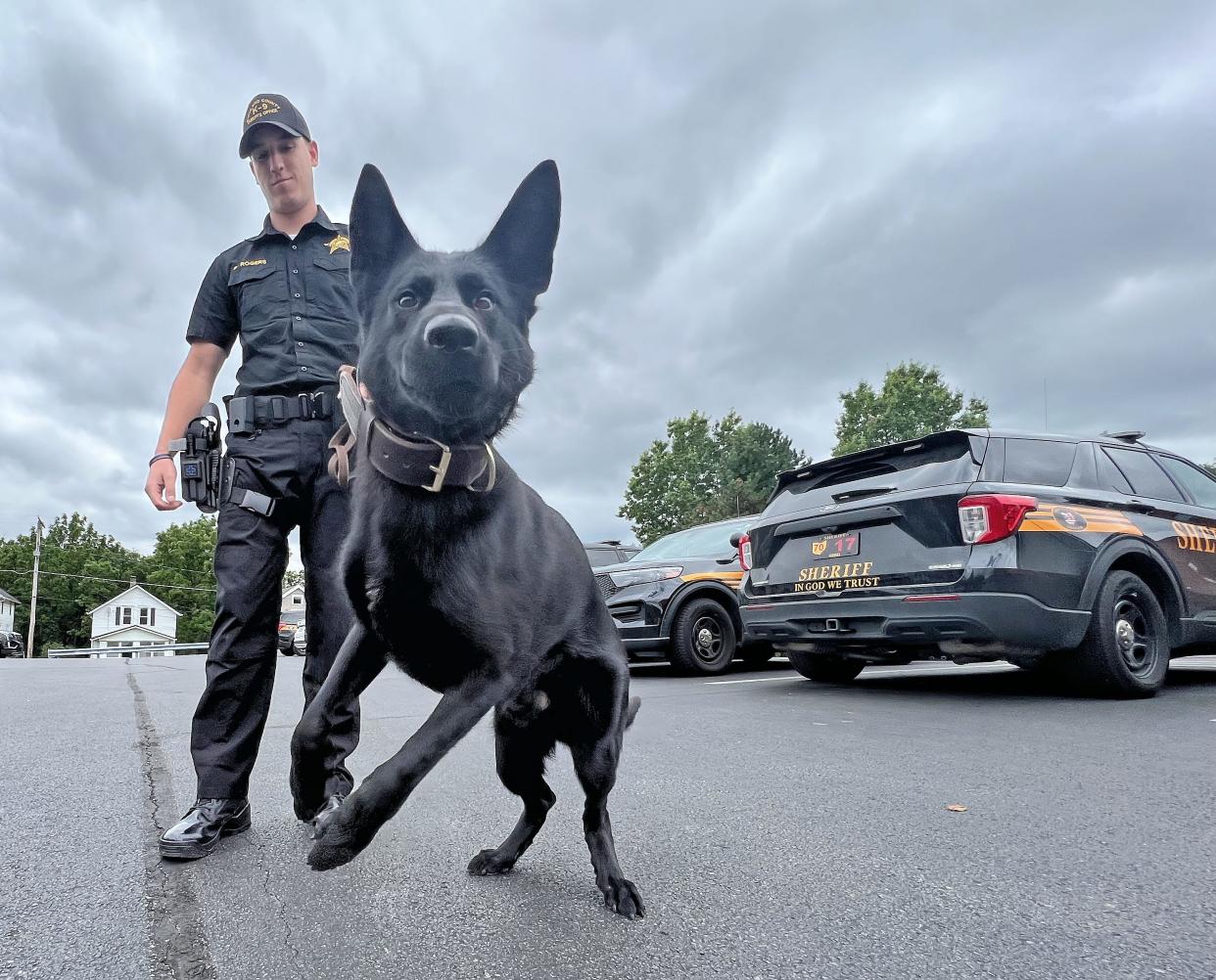 Deputy Ethan Rogers and "Turbo" are law enforcement partners for the Richland County Sheriff's Office.