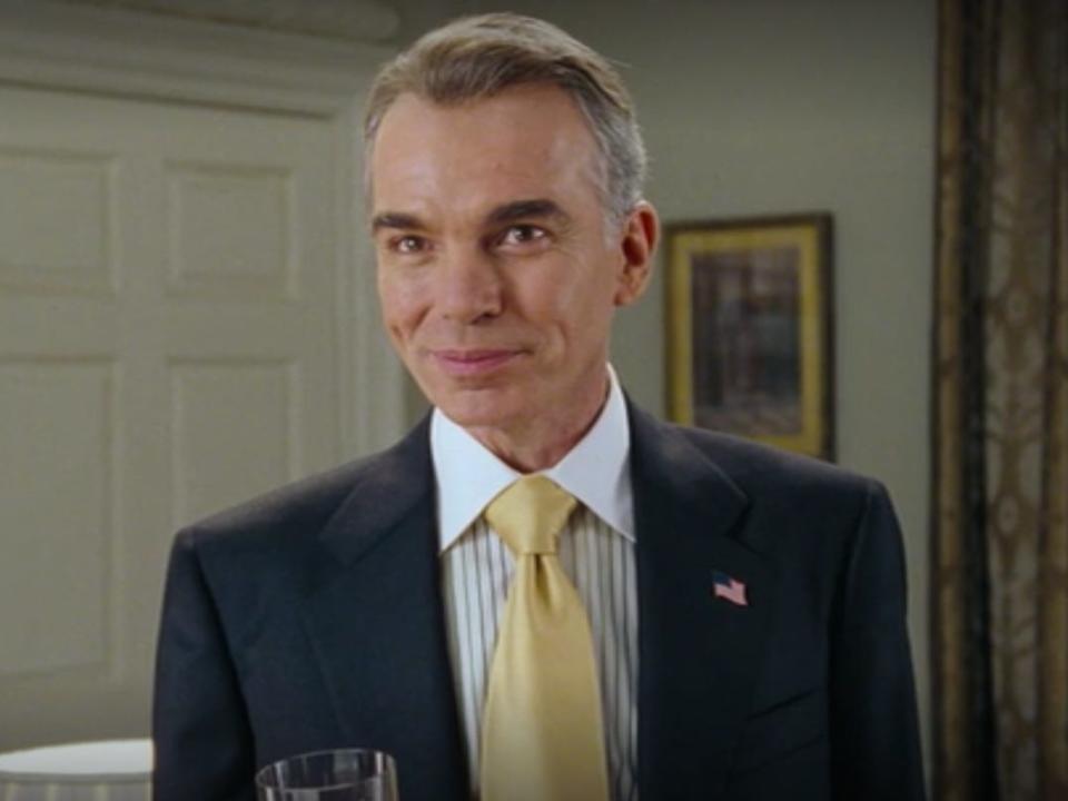 President of the United States Love Actually Billy Bob Thornton