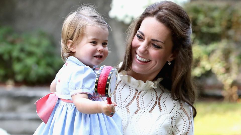 Mum and daughter smiles