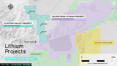 <i>It should be noted that results from any adjacent property(s) are not an indication of what may be found on the Company's property(s).</i>