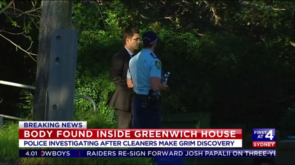 The Homicide Squad is assisting forensics with the investigation. Source: 7 News