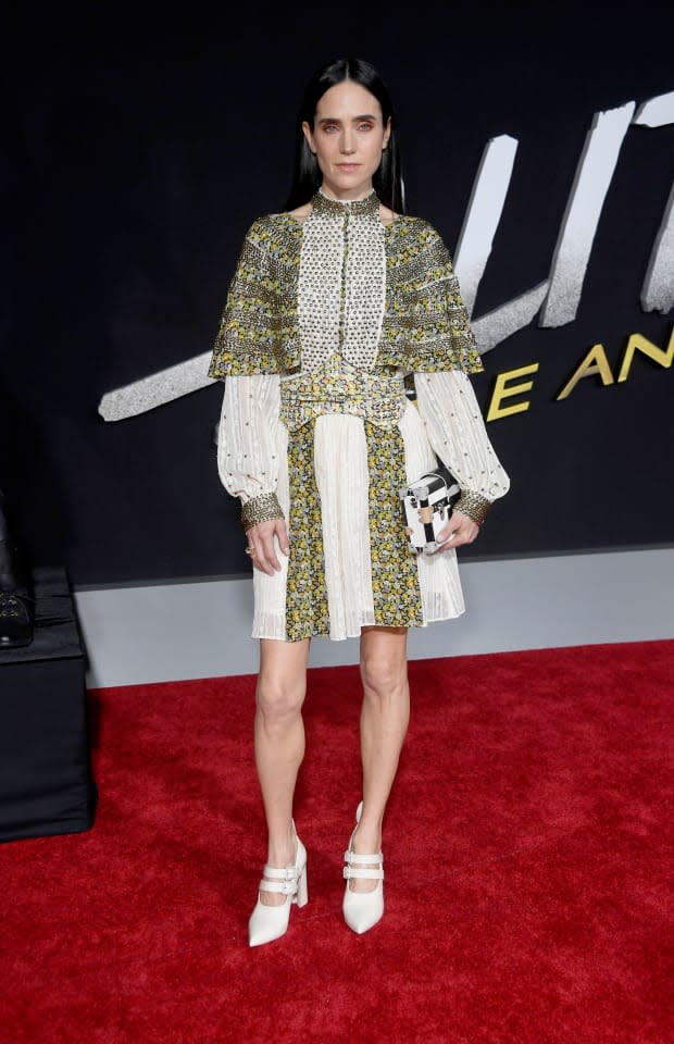 Jennifer Connelly Wears the First Custom-Created Louis Vuitton Look by  Nicolas Ghesquiere (After All, They Are Fashion Soulmates)