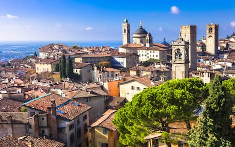 Bergamo is Lombardy's "finest hill town" - Credit: Freesurf - Fotolia