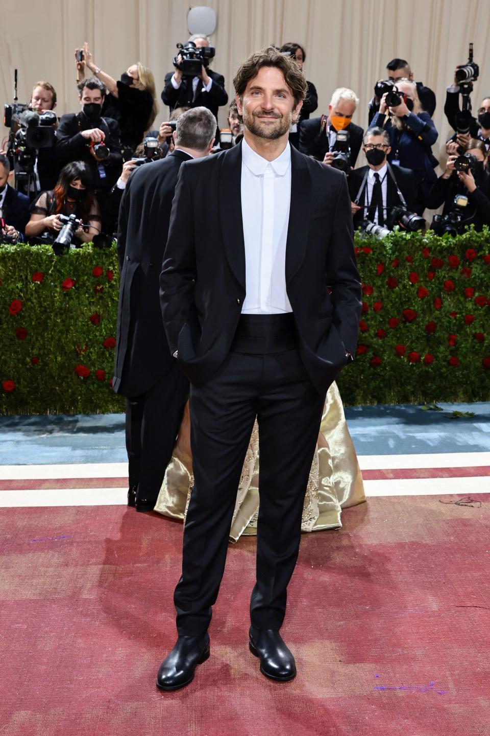 Bradley Cooper attends the 2022 Met Gala.