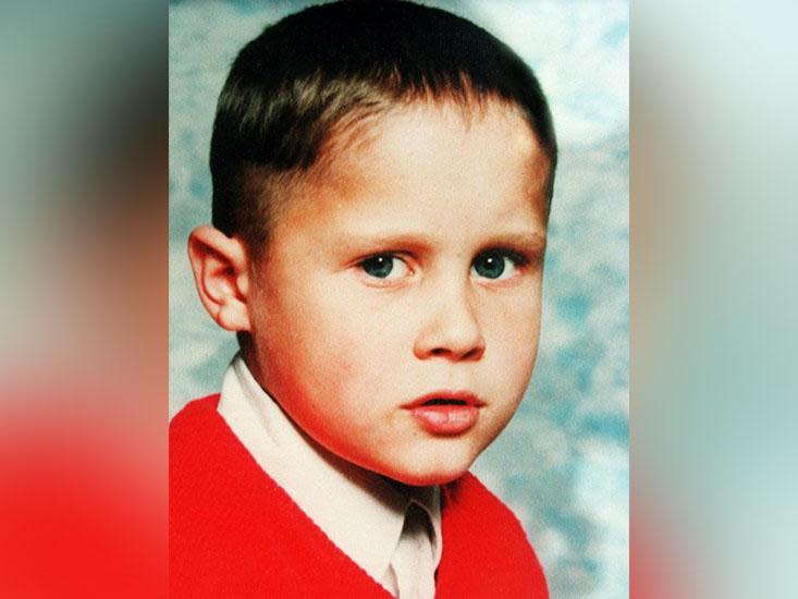 Police handout image of Rikki Neave, a six-year-old schoolboy who was found dead in 1994: PA