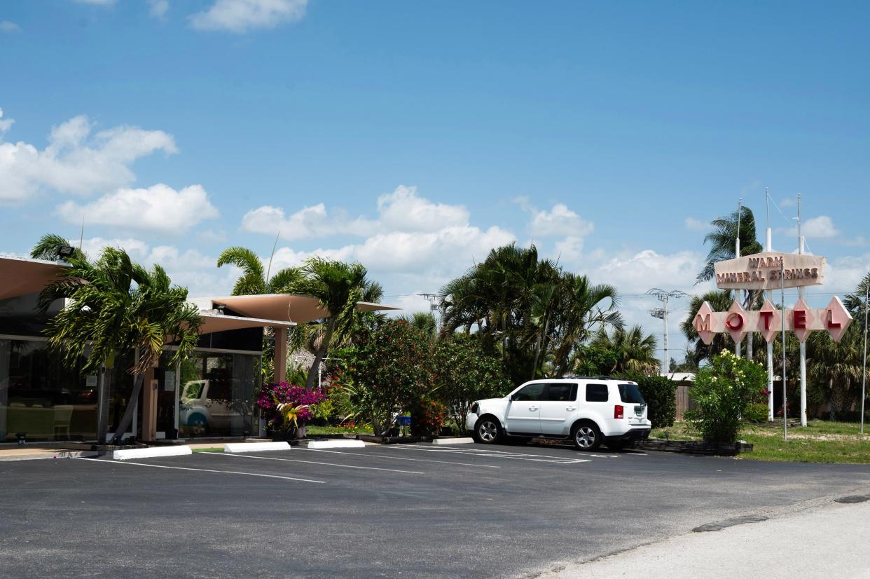 The Warm Mineral Springs Motel, designed by Victor Lundy, a leading figure of the Sarasota School of Architecture. The North Port City Commission gave initial approval of an ordinance to annex the historic structure.