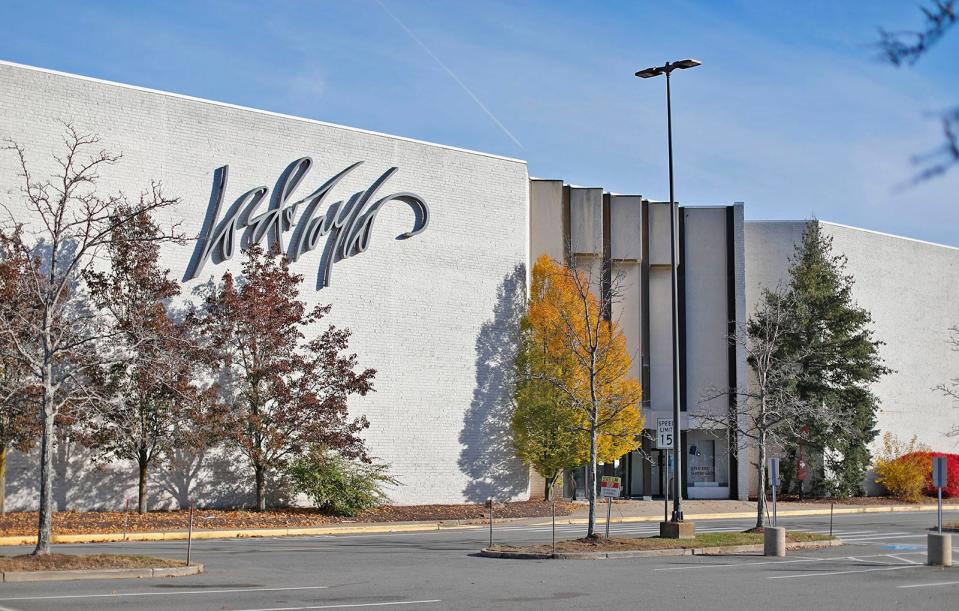 The closed Lord & Taylor at the South Shore Plaza in Braintree.