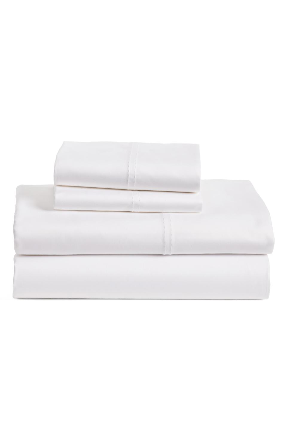 400 Thread Count Organic Cotton Sateen Sheet Set