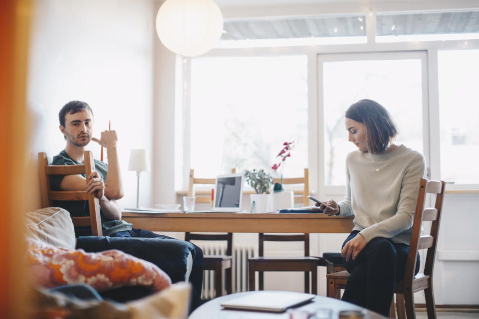 If one or more of you are working from home, here's how to deal with your next electricity bill. (Source: Getty)