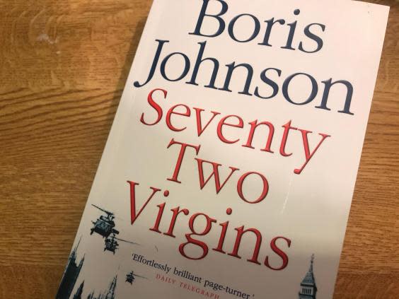 The book was written while Mr Johnson was a Tory MP (Jon Stone)