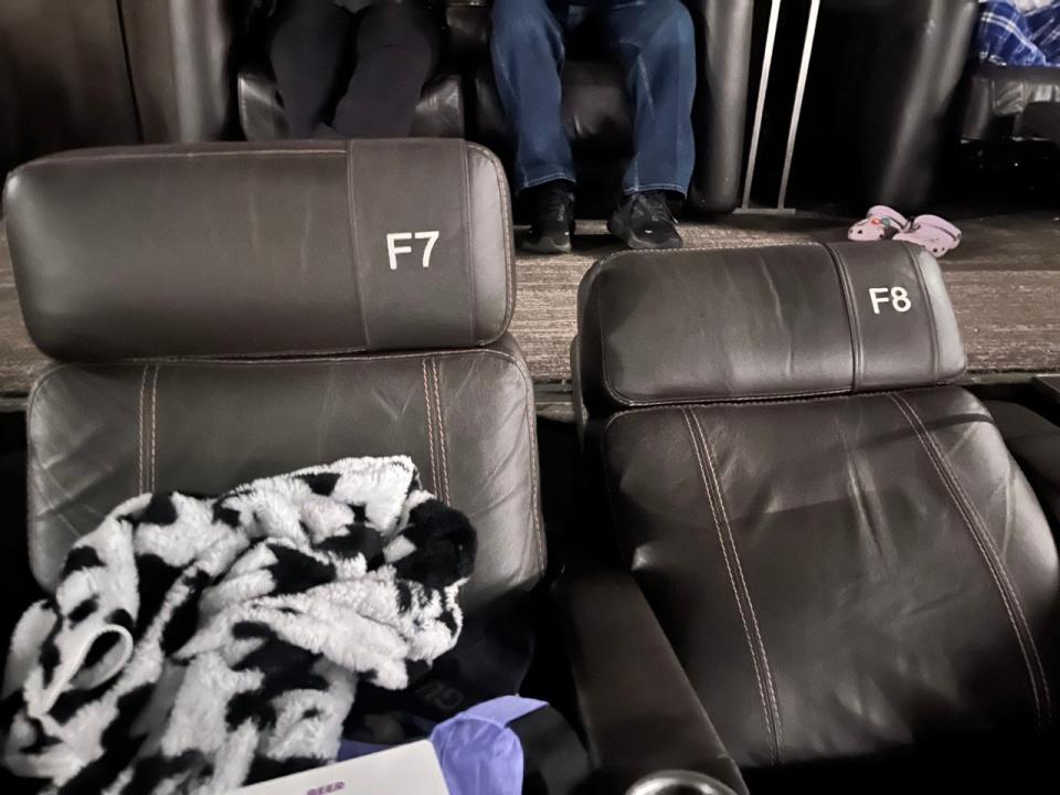 Cinépolis seat backs