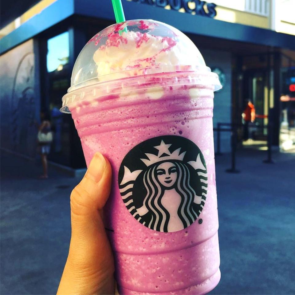 Pink Pegasus Frappuccino — Disneyland