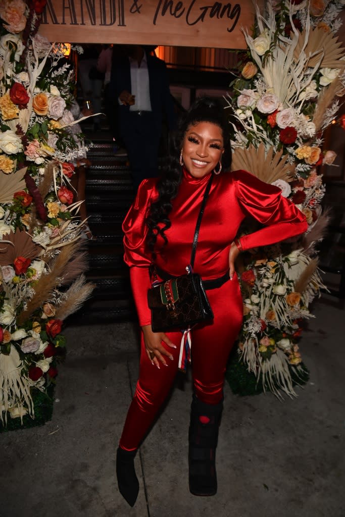 ATLANTA, GEORGIA – MARCH 06: Drew Sidora attends the premiere of “Kandi & The Gang” series celebration at Old Lady Gang Southern Cuisine on March 06, 2022 in Atlanta, Georgia. (Photo by Paras Griffin/Getty Images)