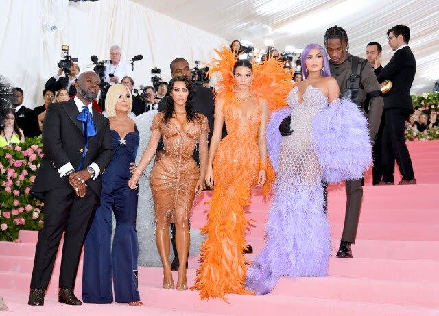 Kardashian-Jenners at Met Gala 2019