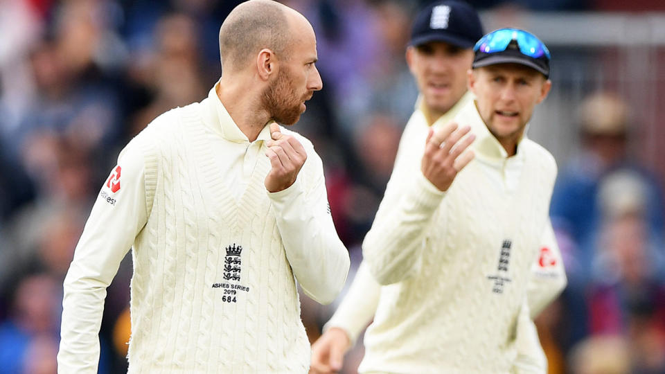 Joe Root, pictured here giving his players a spray.