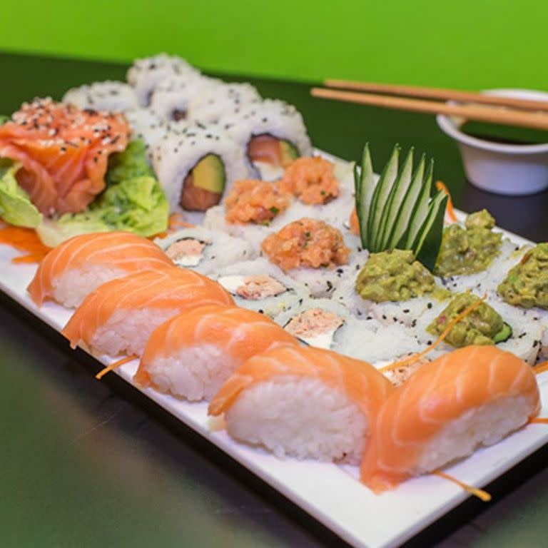 Las tablas de Sushi Sensi son una perfecta aproximación a la gastronomía japonesa