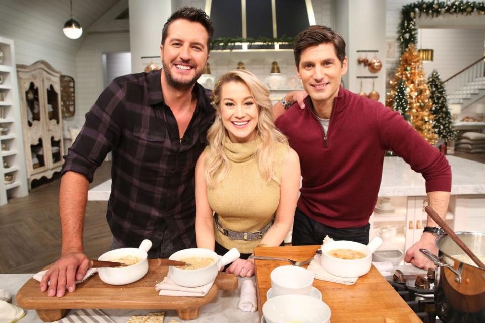 Luke Bryan, Kellie Pickler and Ben Aaron