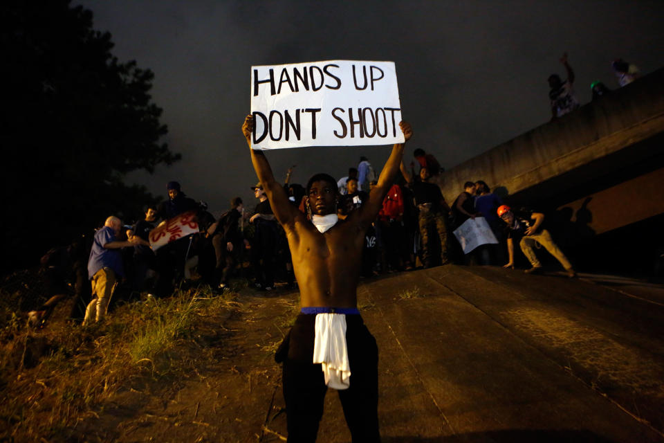 Charlotte protests mostly peaceful on third night