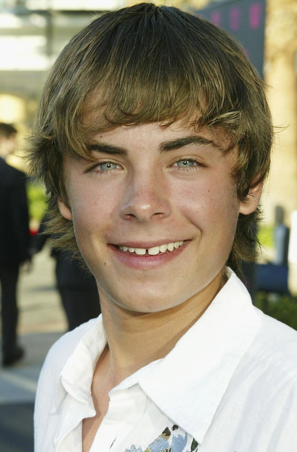 Cute little Zac Efron kicked off his career in Disney hit movie High School Musical.