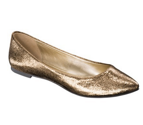 Lucky Gold Flats