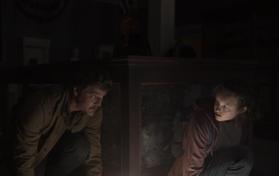 Pedro Pascal and Bella Ramsey in ‘The Last of Us’ (HBO Max)