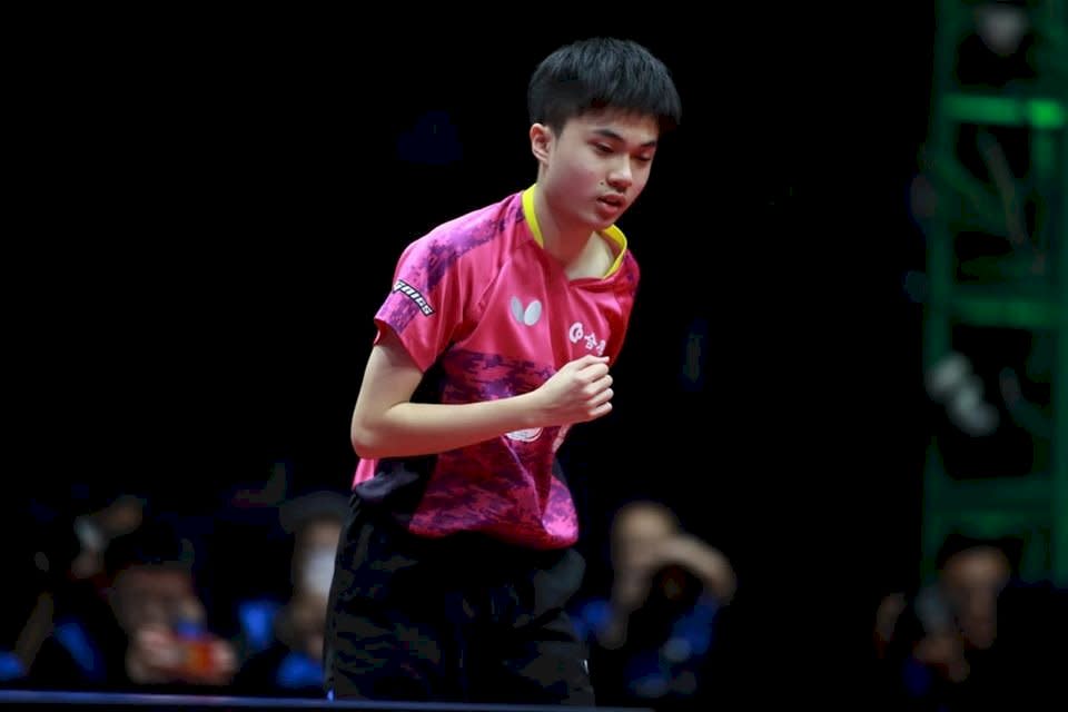 台灣桌球好手林昀儒(ITTF臉書)