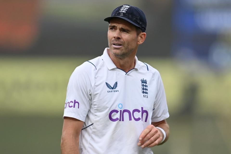 The curtain is set to come down on James Anderson’s international career (Getty Images)