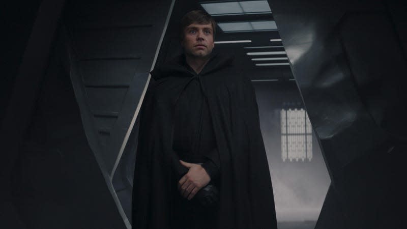 Luke Skywalker on The Mandalorian.