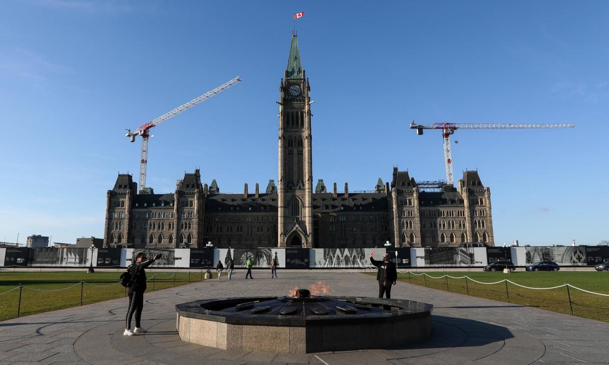 <span>Canada’s parliament in 2022.</span><span>Photograph: David Kawai/Bloomberg via Getty Images</span>