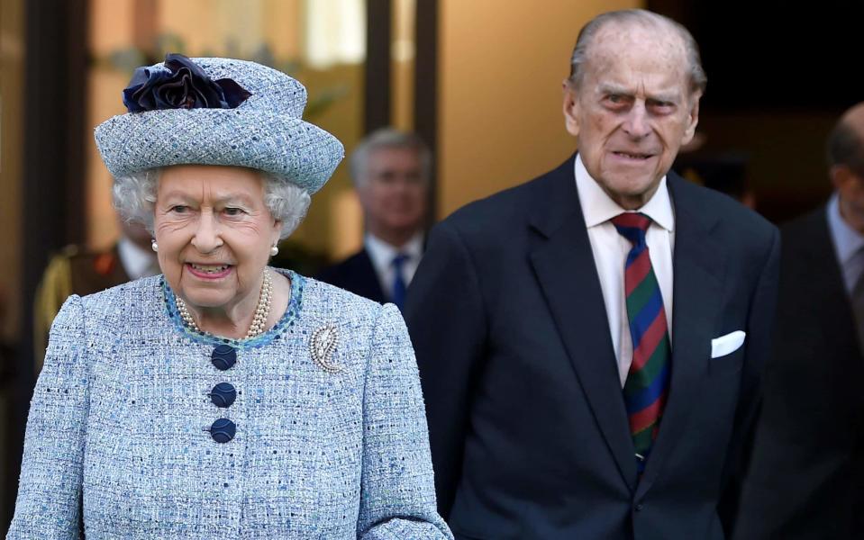 The Queen and Duke of Edinburghon duty at the National Army Museum this month