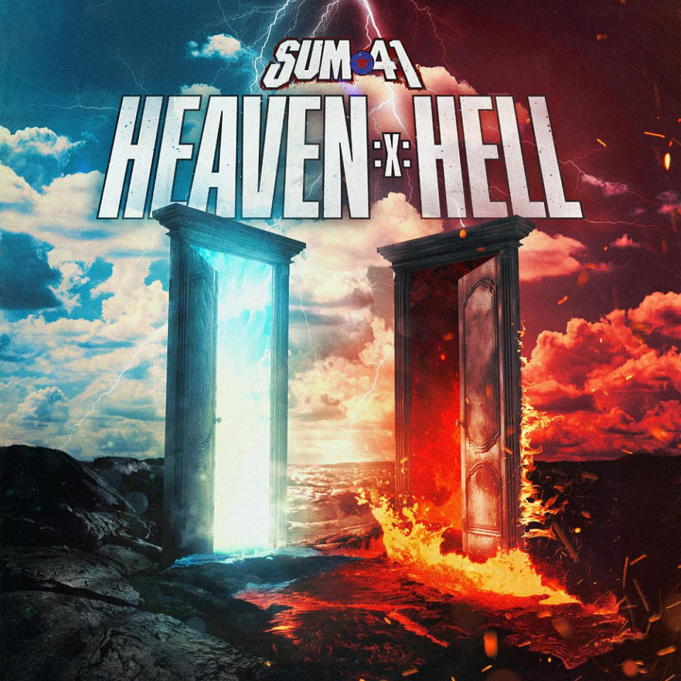 sum 41 final album artwork heaven x hell pop-punk metal