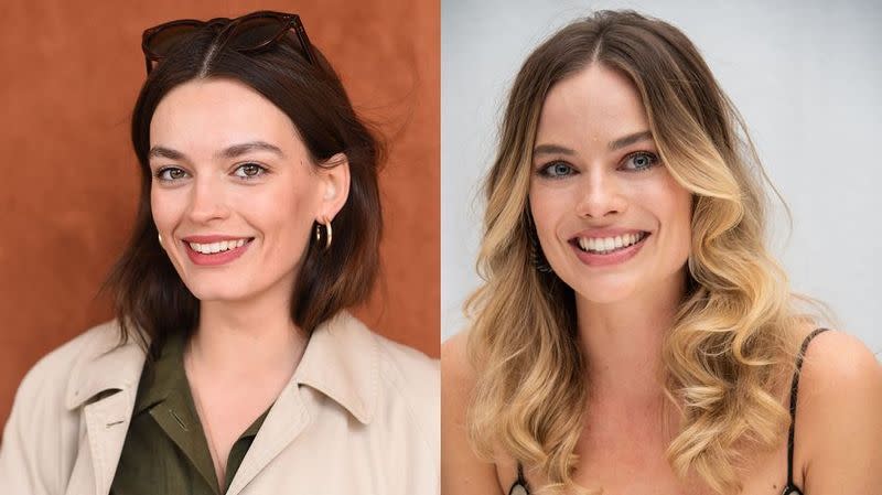 Emma Mackey and Margot Robbie