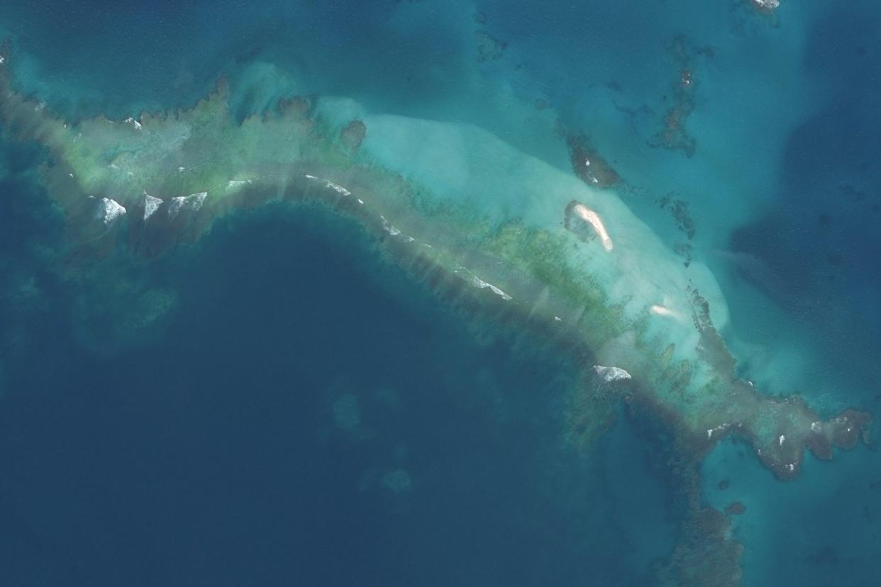 Satellite images show Hawaiian island entirely washed away by devastating hurricane